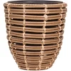 Pflanztopf Bambus-Optik Mit Einsatz Ø 44 Cm X 44 Cm Hellbraun -Günstiges Heissner Geschäft 456351 1316 1