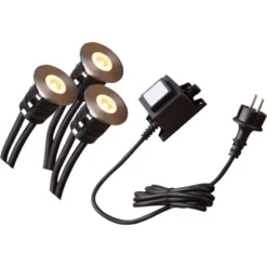Heissner SMART LIGHTStarter-Set Decklights Warmweiss
