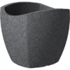 Scheurich Pflanzgefäß Wave Globe Cubo 40 Cm X 40 Cm Schwarz Granit -Günstiges Heissner Geschäft 4641403 4357 256 40 1