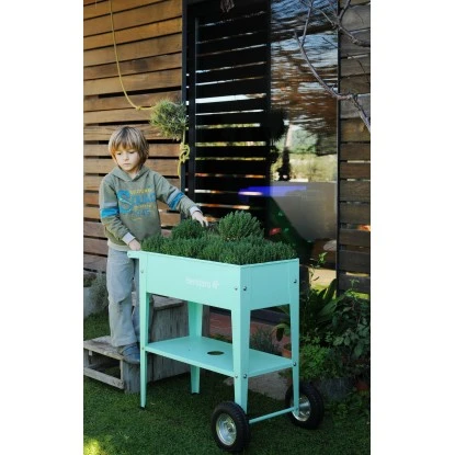 Kräuterhochbeet Barcelona 75 Cm X 35 Cm Liso Mint 7 Kräuterhochbeet Barcelona 75 Cm X 35 Cm Liso Mint – Bild 5