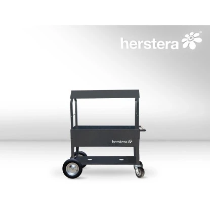 Kräuterhochbeet Überdachung XXL 120 Cm X 60 Cm Anthrazit 4 Kräuterhochbeet Überdachung XXL 120 Cm X 60 Cm Anthrazit – Bild 2