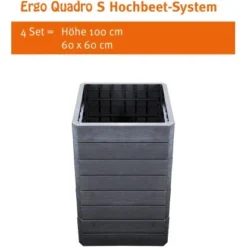 Garantia Hochbeet-System Ergo Quadro S 60 Cm X 60 Cm -Günstiges Heissner Geschäft 495270 1992 5