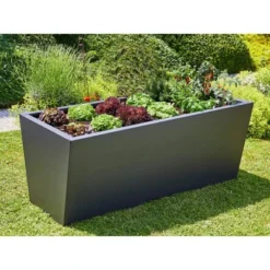Gutta Hochbeet Valenta 200 Anthrazit 80 Cm X 90 Cm X 200 Cm