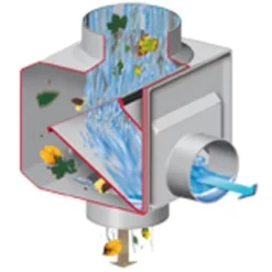 Garantia Fallrohrfilter Regendieb Grau