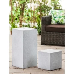 Heissner Deko-Säule Cube Grey -Günstiges Heissner Geschäft 515241 2059 2
