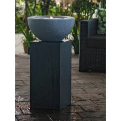 Heissner Deko-Säule Cube Grey -Günstiges Heissner Geschäft 515241 2059 6