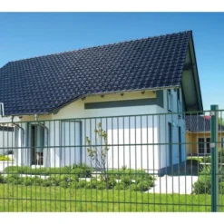 Einzelstabmattenzaun-Set Grün 5 Stück Je 75 Cm X 200 Cm -Günstiges Heissner Geschäft 517365 4267 2 1