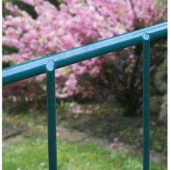 Einzelstabmattenzaun-Set Grün 15 Stück Je 125 Cm X 200 Cm 7 Einzelstabmattenzaun-Set Grün 15 Stück Je 125 Cm X 200 Cm -Günstiges Heissner Geschäft 517365 4267 3 4