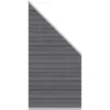 TraumGarten Zaun-Anschluss-Set System WPC Platinum Grau 183/93 Cm X 89 Cm -Günstiges Heissner Geschäft 517577 3286 1