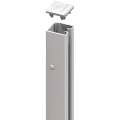 TraumGarten System U-Klemmprofil Silber 192 Cm