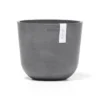 Ecopots Pflanztopf Oslo Mini Grau 19 Cm X 16,5 Cm