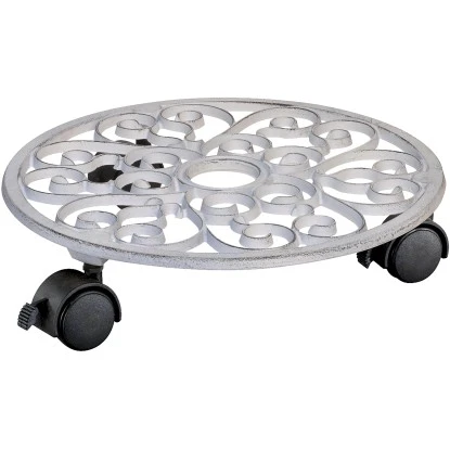 Wagner Kübelroller Antik Ø 29 Cm Weiß 3 Wagner Kübelroller Antik Ø 29 Cm Weiß