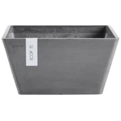 Ecopots Pflanzschale Berlin Grau 41 Cm