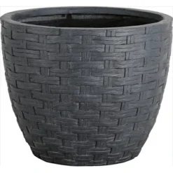 OBI Pflanztopf Talonne Ø 36 Cm Anthrazit