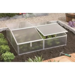 Vitavia Frühbeet Gaia 2X 39 Cm X 120 Cm X 100 Cm Aluminium