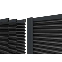 ZacAlu Abschlussleiste Für Zaunelement Alupanel Anthrazit 180 Cm -Günstiges Heissner Geschäft 5817077 A01