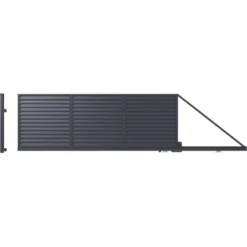 Polargos Schiebetor Imperial Mit Gegengewicht Elektr. Antrieb 149 Cm X 400 Cm R