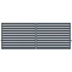 Polargos Doppeltor Szafir Mit Elektrischem Antrieb 123 Cm X 400 Cm