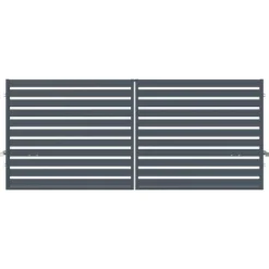 Polargos Doppeltor Szafir Mit Elektrischem Antrieb 123 Cm X 350 Cm