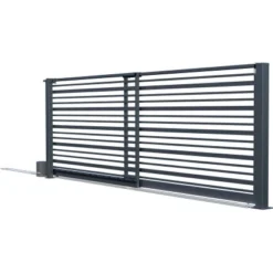 Polargos Teleskop-Schiebetor Rubin Mit Elektrischem Antrieb 122 Cm X 400 Cm