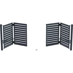 Polargos Falttor Szafir Mit Elektrischem Antrieb 123 Cm X 415 Cm