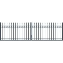 Polargos Doppeltor Oxford Mit Zubehör 100 Cm X 350 Cm