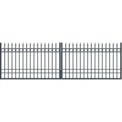 Polargos Doppeltor Oxford Mit Zubehör 120 Cm X 400 Cm