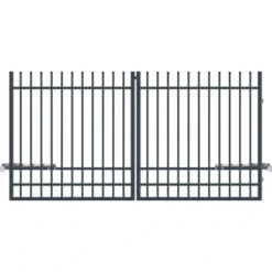 Polargos Doppeltor Nicea Mit Elektrischem Antrieb 120 Cm X 300 Cm