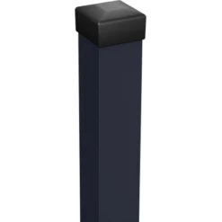 Polargos Anschlagpfosten Ohne Bohrungen Für Zaunfeld York 220 Cm X 5 Cm X 5 Cm