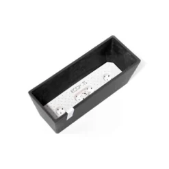 Ecopots Pflanztopf Bruges Dunkelgrau 45 Cm X 17 Cm -Günstiges Heissner Geschäft 5WaterreservoirDarkGrey 20