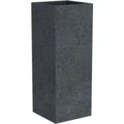 Scheurich Pflanzgefäß C-Cube High Ø 26 Cm StonyBlack