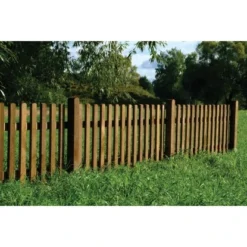 Staketenzaun Norki Braun Imprägniert 200 Cm X 80 Cm -Günstiges Heissner Geschäft 6092605 picture 3