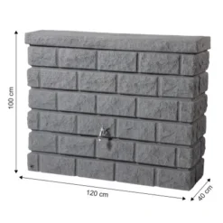 Garantia Wandtank Rocky 400 L Dark Granite -Günstiges Heissner Geschäft 6647820 VM01