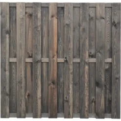 Dimplex Zaun Lolland Kesseldruckimprägniert Vintage-Grau 180 X 180 Cm