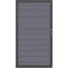 Sichtschutzzaun Tor System WPC Classic Anthrazit/Anthrazit DIN Re 98 X 180 Cm 2 Sichtschutzzaun Tor System WPC Classic Anthrazit/Anthrazit DIN Re 98 X 180 Cm -Günstiges Heissner Geschäft 677264 3286 1