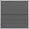 Sichtschutzzaun Element Design WPC Alu Anthrazit 180 Cm X 180 Cm 1 Sichtschutzzaun Element Design WPC Alu Anthrazit 180 Cm X 180 Cm -Günstiges Heissner Geschäft 677282 3286 1