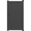 Gardengate Einzeltor Amares Anthrazit 104,5 Cm X 183 Cm Lichte Weite