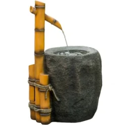 AcquaArte Wasserspiel Pigadia Polyresin H 80 X 36 X 38 Cm