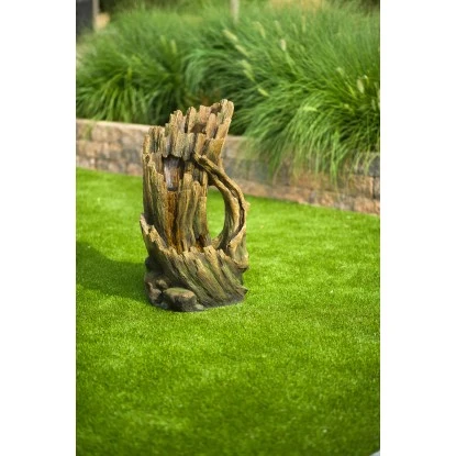 AcquaArte Wasserfall Alcamo Polyresin Natürlich H 78 X 51 X 36 Cm 900 L/h 4 AcquaArte Wasserfall Alcamo Polyresin Natürlich H 78 X 51 X 36 Cm 900 L/h – Bild 2