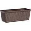 Emsa Poétic Blumenkasten Casa Mesh 50 Cm X 20 Cm X 18 Cm Mokka -Günstiges Heissner Geschäft 6 386454 casamesh mocca 01