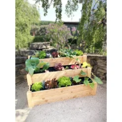 Westmann Treppenhochbeet Premium XL FSC® -Günstiges Heissner Geschäft 730538 1741 WMTH120 04