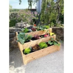 Westmann Treppenhochbeet Premium XL FSC® -Günstiges Heissner Geschäft 730538 1741 WMTH120 06