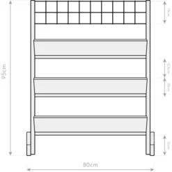 Westmann Kräuterregal Premium Mit Rankgitter L FSC® 41 Westmann Kräuterregal Premium Mit Rankgitter L FSC® -Günstiges Heissner Geschäft 730605 1741 WM102301 20