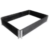 Palettenrahmen Professional 120 Cm X 80 Cm Schwarz