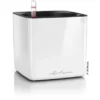 Lechuza Pflanzgefäß Cube Glossy 14 Weiß Highgloss 14 Cm X 14 Cm -Günstiges Heissner Geschäft 754143 4186 1