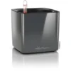 Lechuza Pflanzgefäß Cube Glossy 14 Anthrazit Highgloss 14 Cm X 14 Cm -Günstiges Heissner Geschäft 754144 4186 1