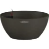 Lechuza Pflanzgefäß Cubeto Stone 30 Graphitschwarz Ø 30 Cm