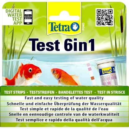Tetra Pond Wassertest 6in1 3 Tetra Pond Wassertest 6in1