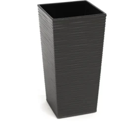 Orbis Pflanzgefäß Finezja Eco Dluto 570 X 300 X 300 Mm Grau Strukturiert