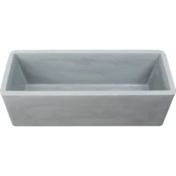 Scheurich Pflanzgefäß Plaza Box 79 Cm X 29 Cm 27,5 Cm Stony Grey -Günstiges Heissner Geschäft 778982 4357 2